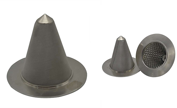 Witches hat strainers, temporary filters, cone strainers, manufacturer China